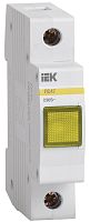 Лампа сигнальная неоновая на DIN-рейку IEK KARAT ЛС-47 желтый картинка